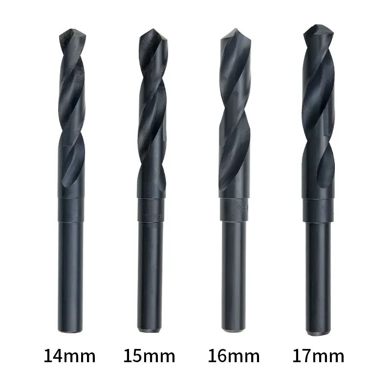 1/5pcs high speed steel Big head and small handle twist drill13/14/15/16/18/20/22/25mm bit straight shank bit Drilling Hole Tool