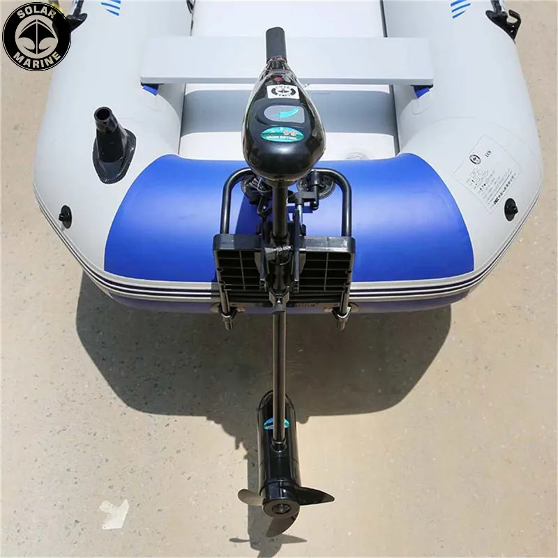 40LBS 12V Inflatable Boat Electric Trolling Motor 380W Outboard Engine For Water Sport Fishing Propeller Speed Kayak