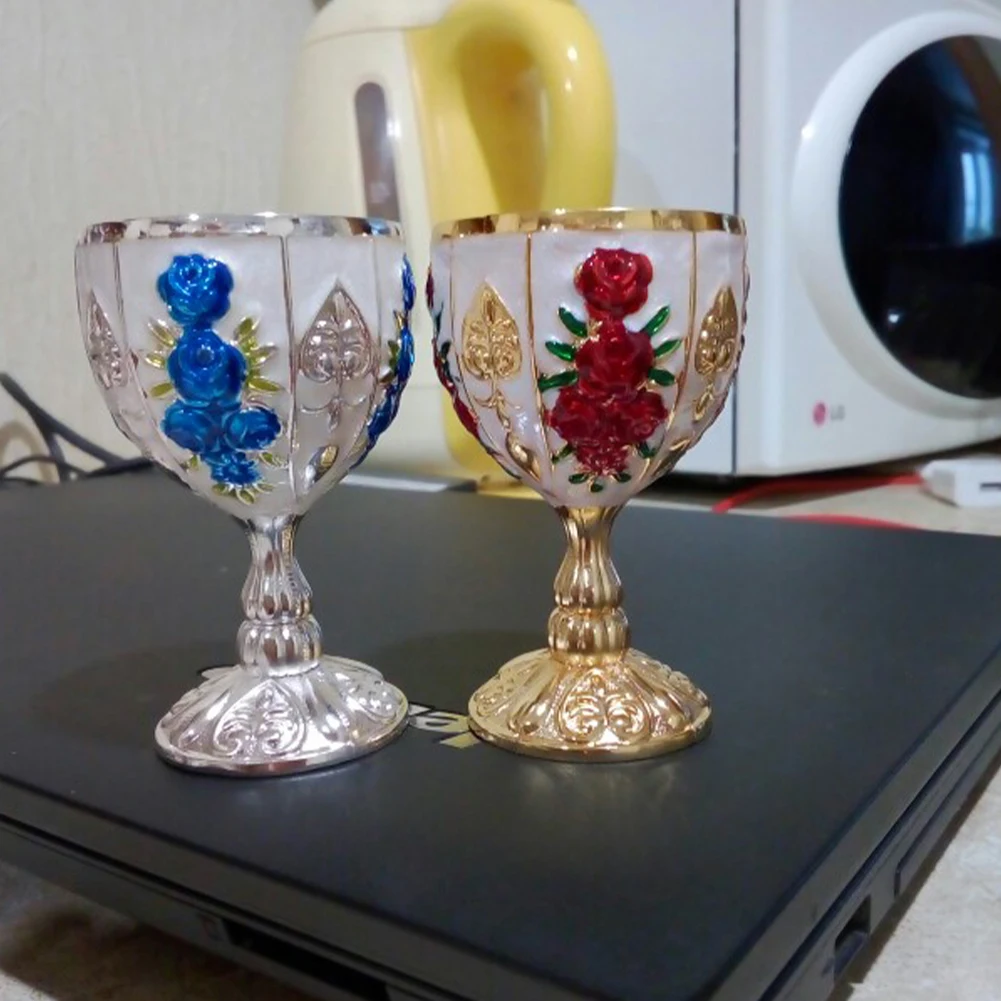 30ml metal copos de vinho retro louça taça estilo europeu do vintage espírito vodka champanhe para a barra decoração da sua casa