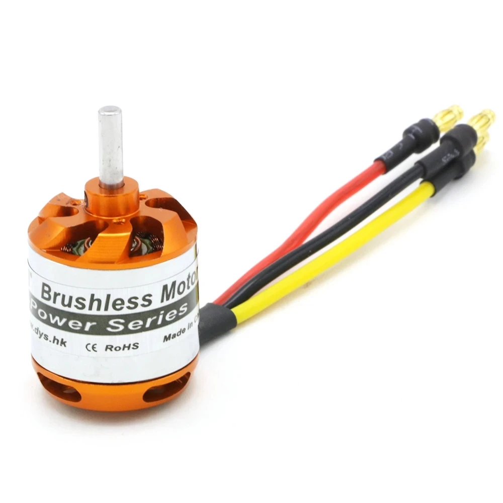 

DYS D2836 750KV 880KV 1120KV 1500KV 2-4S бесщеточный мотор с внешним ротором для радиоуправляемой модели RC Multicopter