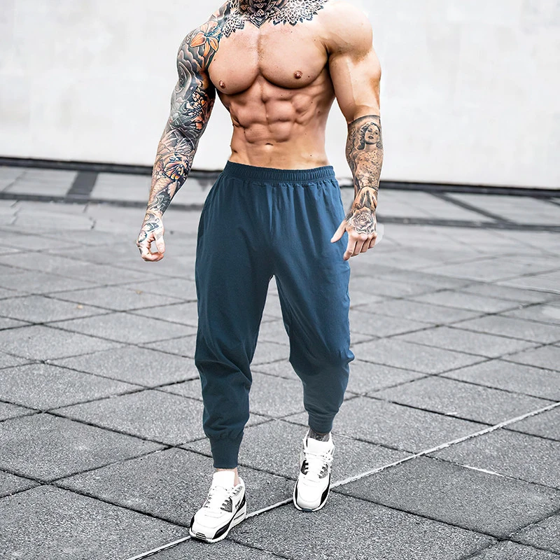 

Joggers Pants Men Summer Fitness Sweatpants Running Pants Gym Clothing Men Jogging Trackpants Sports Pants Bodybuilding Trousers