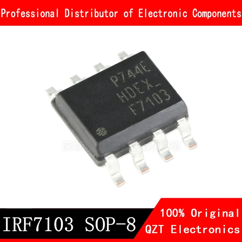 10 шт./лот IRF7103TRPBF SOP8 IRF7103TR SOP IRF7103 F7103 SOP-8 SMD, новая Оригинальная фотовспышка