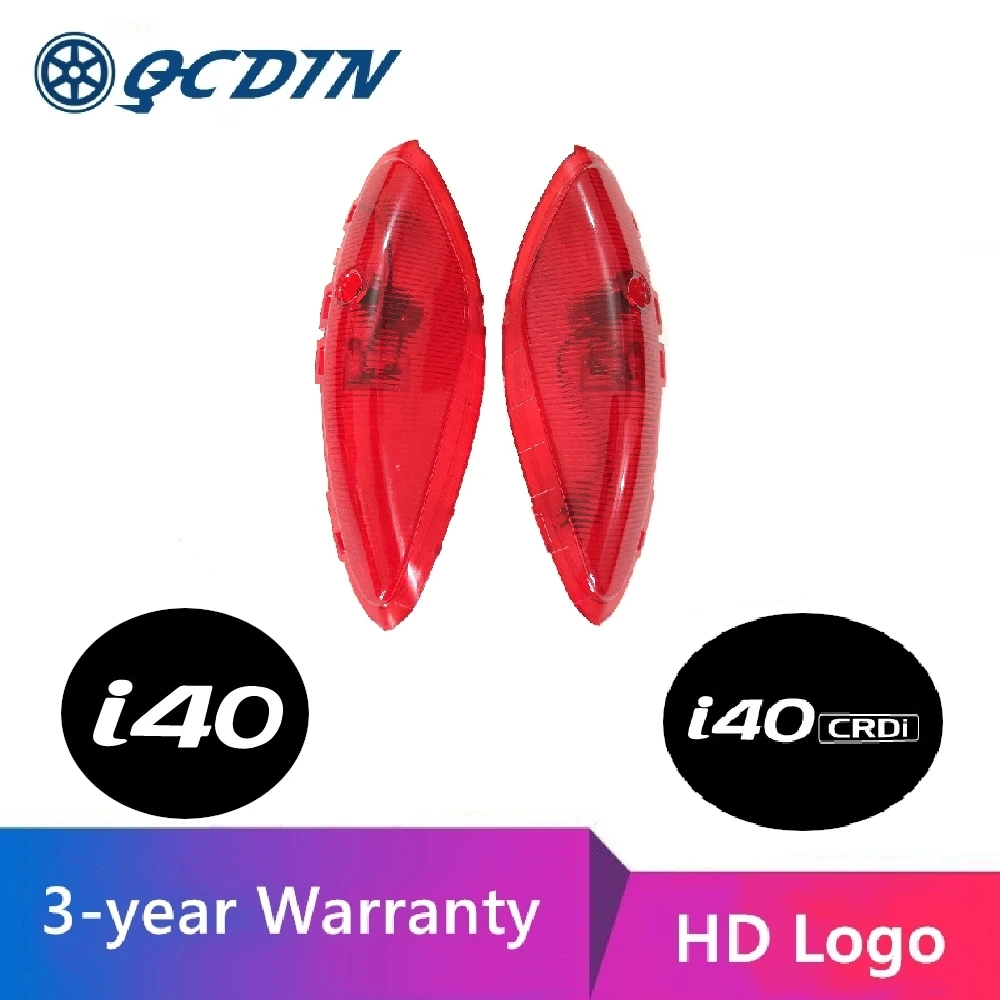 

QCDIN 2pcs LED Car Door Light Logo Projector Light For Hyundai i40 All Car Models with HD Logo Never Fade