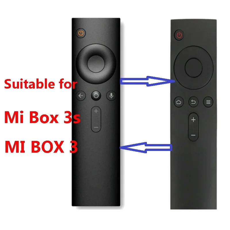 New Replacement XMRM-002 Bluetooth Remote Control For MI 4K Ultra HDR TV Box 3 MI BOX 3S With Voice Search MDZ-16-AB