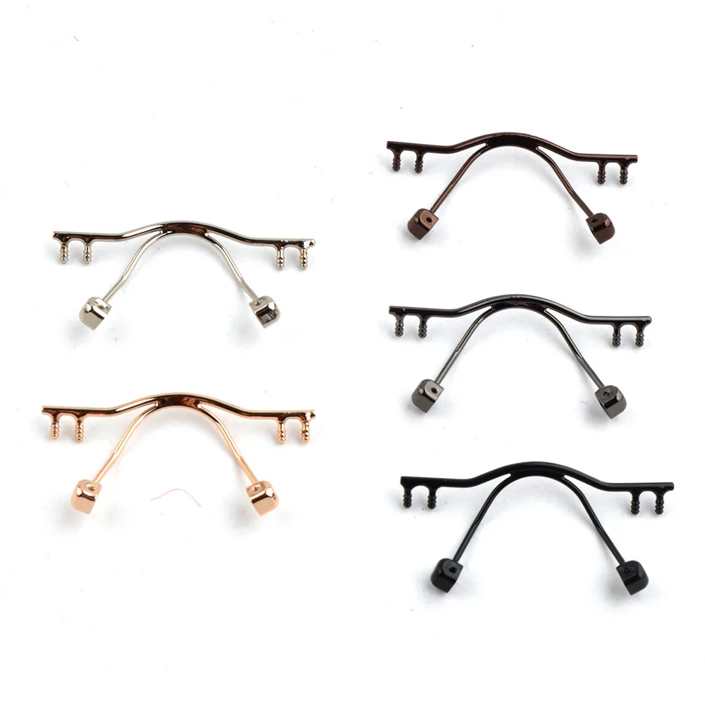 

Retail Eyewear Bridge Replacement For Rimless Frame,Stainless Steel Eyewear Nose Bridges NB018#