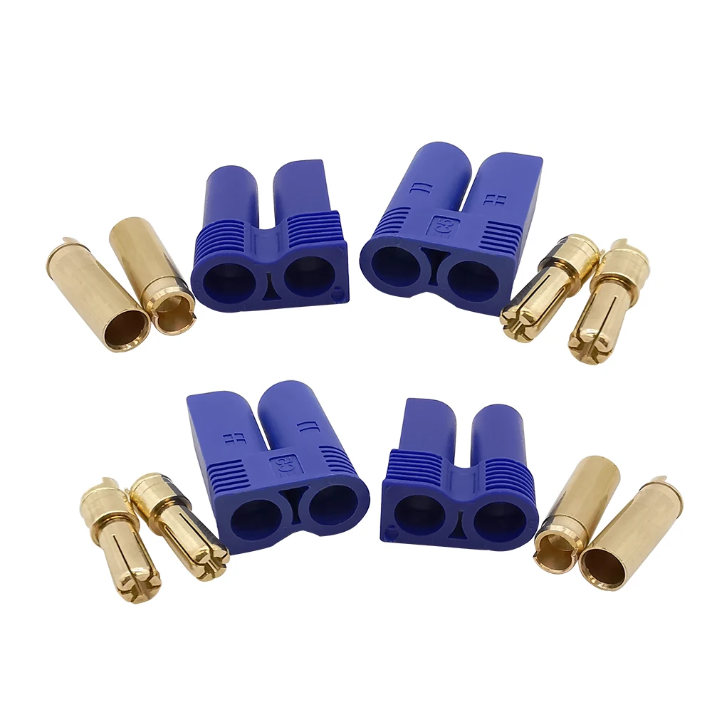 2Pcs EC5 Male Femal…