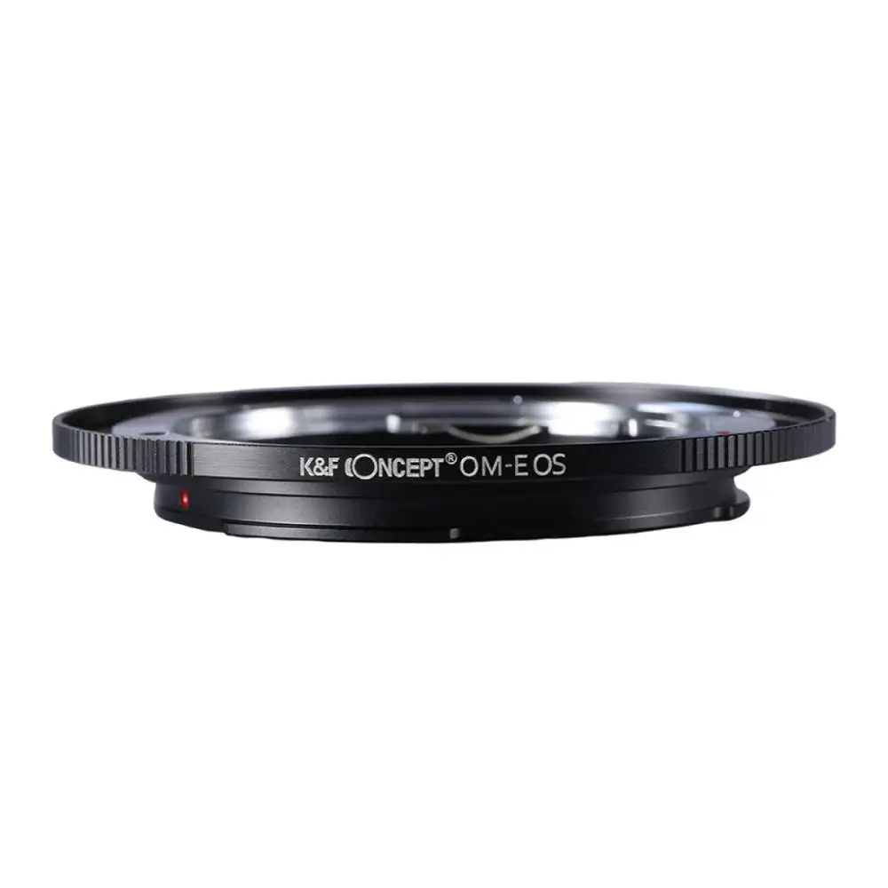 K&F CONCEPT Camera Lens Mount Adapter Ring fit for NIKON G/Olympus OM Mount Lens on for Canon EOS EF Mount Camera Body