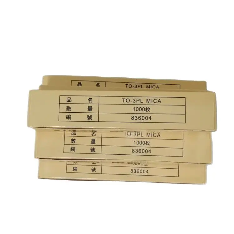 Natural Transparent Mica Sheet 1 Box 1000pcs Insulation for High Temperature Test/AFM SEM Substrate Material