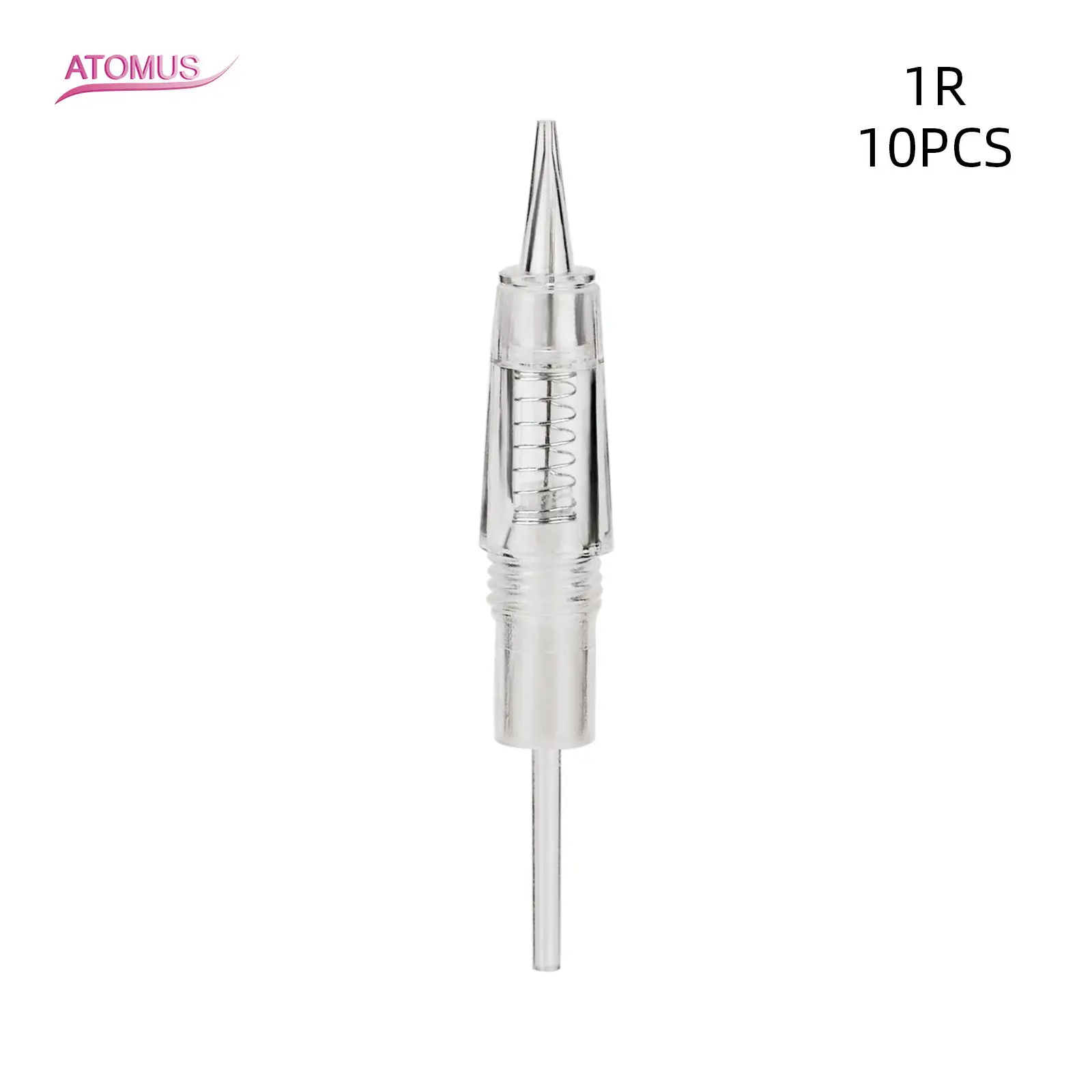 

10pcs 1R Professional Cartridge Tattoo Microblading Accessories Eyebrow Lip Needles Permanent Makeup Tool Embroidery Needle