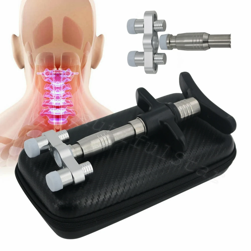 Manual Chiropractic Gun For Adjusting Therapy Spinal Pain Body Backbone Massage Adjustment Correction Tools Health Care Massager