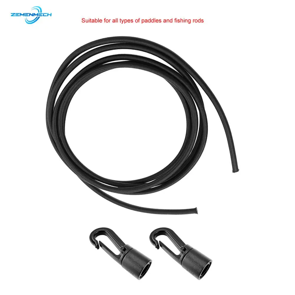 6Mm Kuat Tali Elastis Bungee Shock Cord Peregangan String Dasi Down DIY Membuat Perhiasan Olahraga Luar Ruangan Tenda Kayak Perahu aksesoris