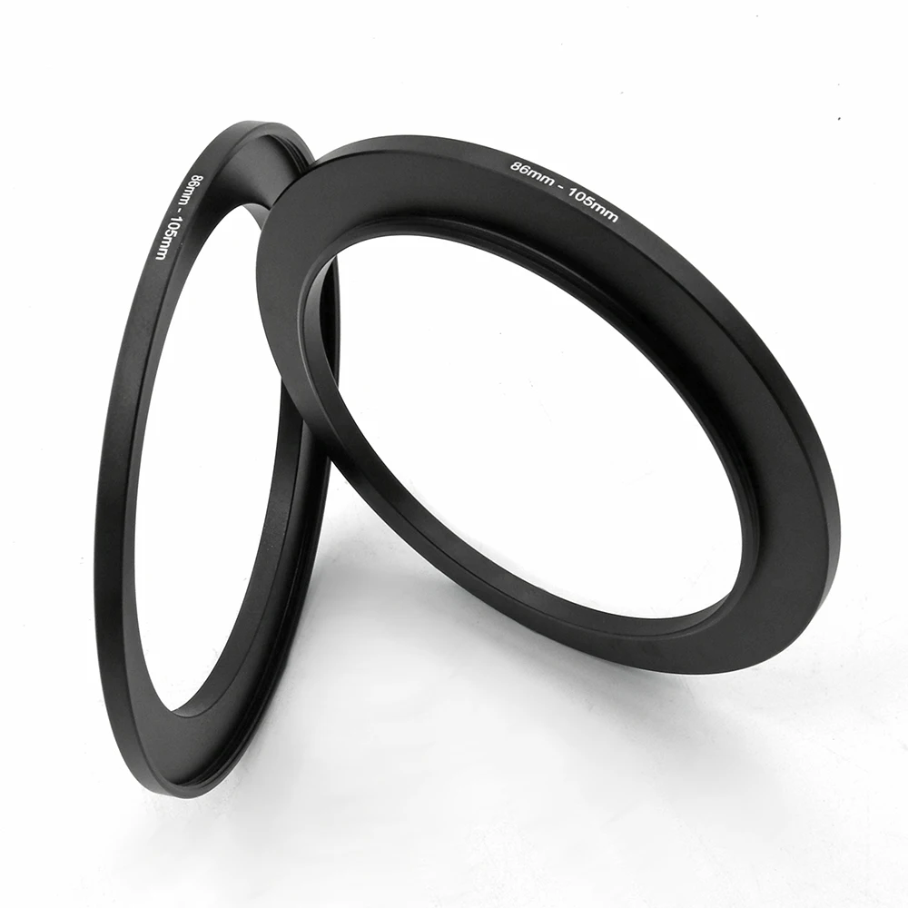 2ชิ้น Step Up/ขั้นตอนลงแหวนกรองอะแดปเตอร์แหวนผ้าทำความสะอาดเลนส์,86มม.-72มม.,86มม.-77มม.,86มม.-82มม.86มม.-95มม.,86มม.-105มม.