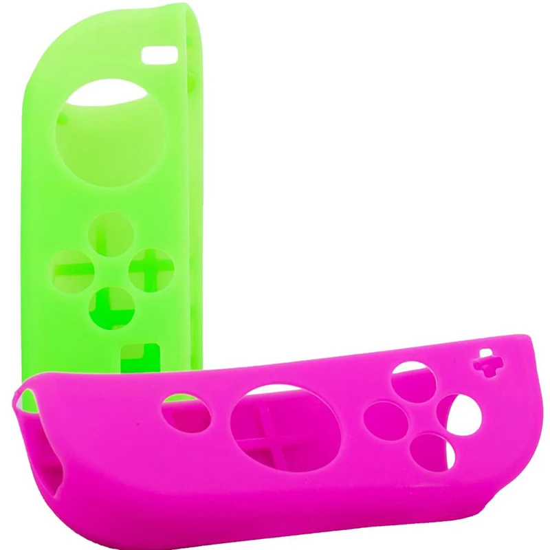 New for Joy con Silicone Rubber Skin Case Cover for Switch Joycon Controller Protection Sleeve Case