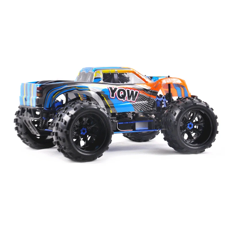 Original HSP 94972 Nitro Powered Off-road Sport Rally Racing 1/8 Scale MONSTER TRUCK RTR RC Car With 2.4Ghz 2CH Transmitter