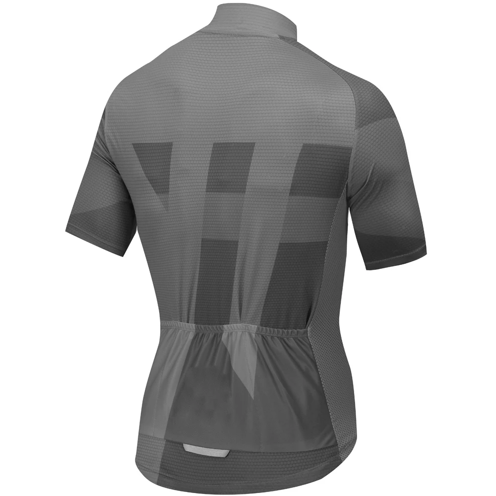 NEW Men MTB Gray Cycling Jersey Suit High Quality Pro Team Bike Wear Sport Shirt Sleeve Bicycle Clothing Bib Shorts Black