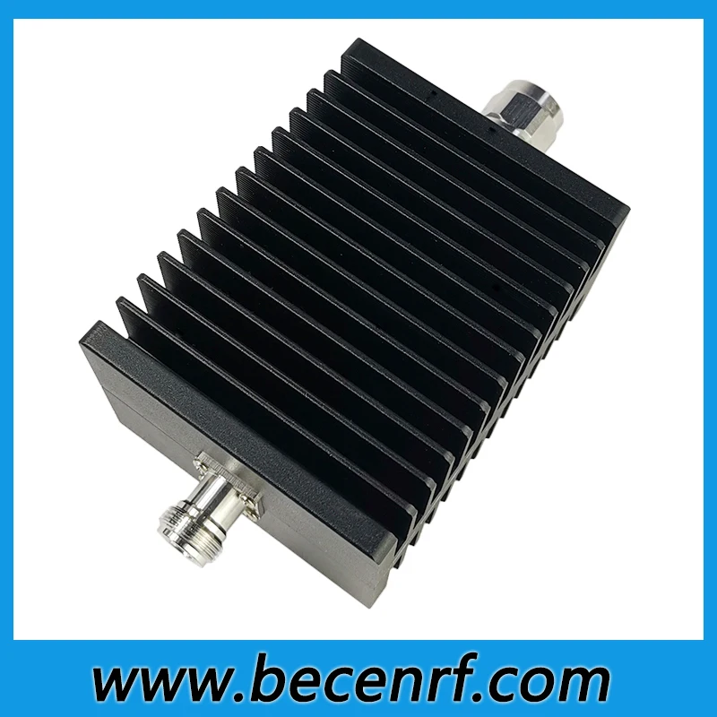 

Microwave Hign Power 100W N type RF Coaxial Attenuator DC-3GHz/4GHz 10db 20db 30db 40db 50db 60db 50ohm 100 Watt Connectors