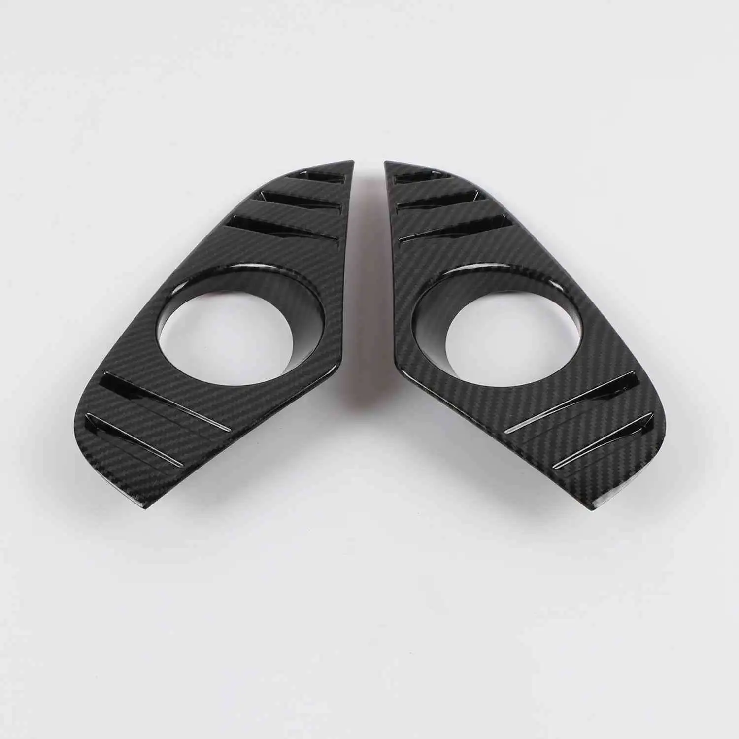 For Toyota RAV4 RAV 4 2019 2020 Chrome Front Fog Light Lamp Cover Trim Foglight Bezel Decoration Frame accessories Styling