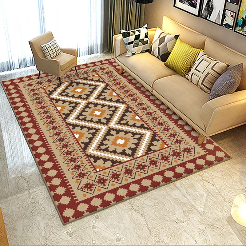 

Luxurious Persian Style Soft Carpets For Living Room Bedroom Area Rug Corridor Hallway Foot Mat Home Essentials Rugs And Carpet