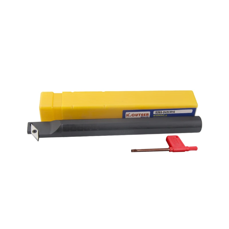 Utensili di tornitura del foro interno del tornio di CNC di VCMT/VBMT S25S-SVZCR16 utensili di tornitura dei portautensili di SVZCR/SVZBR