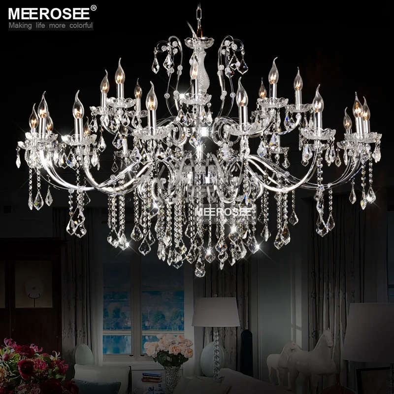 

Classic Black Chandelier Lighting Modern Luxury Pendant Lamp Large 24 Lights Metal Arms Indoor Luminaires for Living Room Foyer