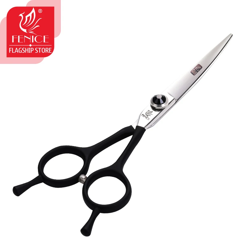 Fenice 5.5 inch Professional Curved Scissors for Pet Grooming