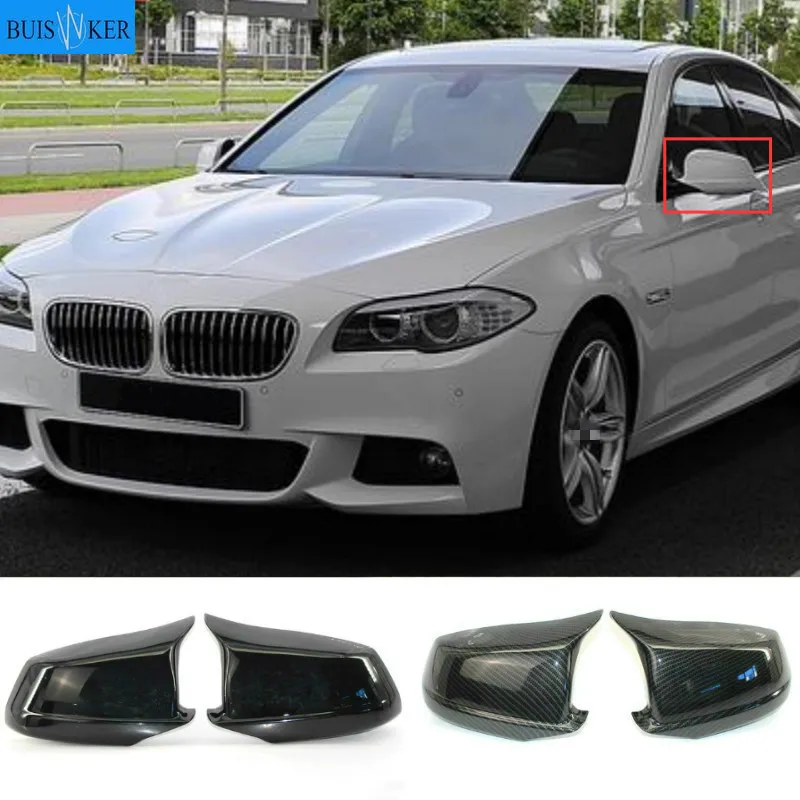 

Mirror Covers Fit for Bmw 5 Series F10/F11/F18 Pre-Lci 11-13 Mirror Caps Replacement Side Mirror Caps Rear Door Wing Rear-View