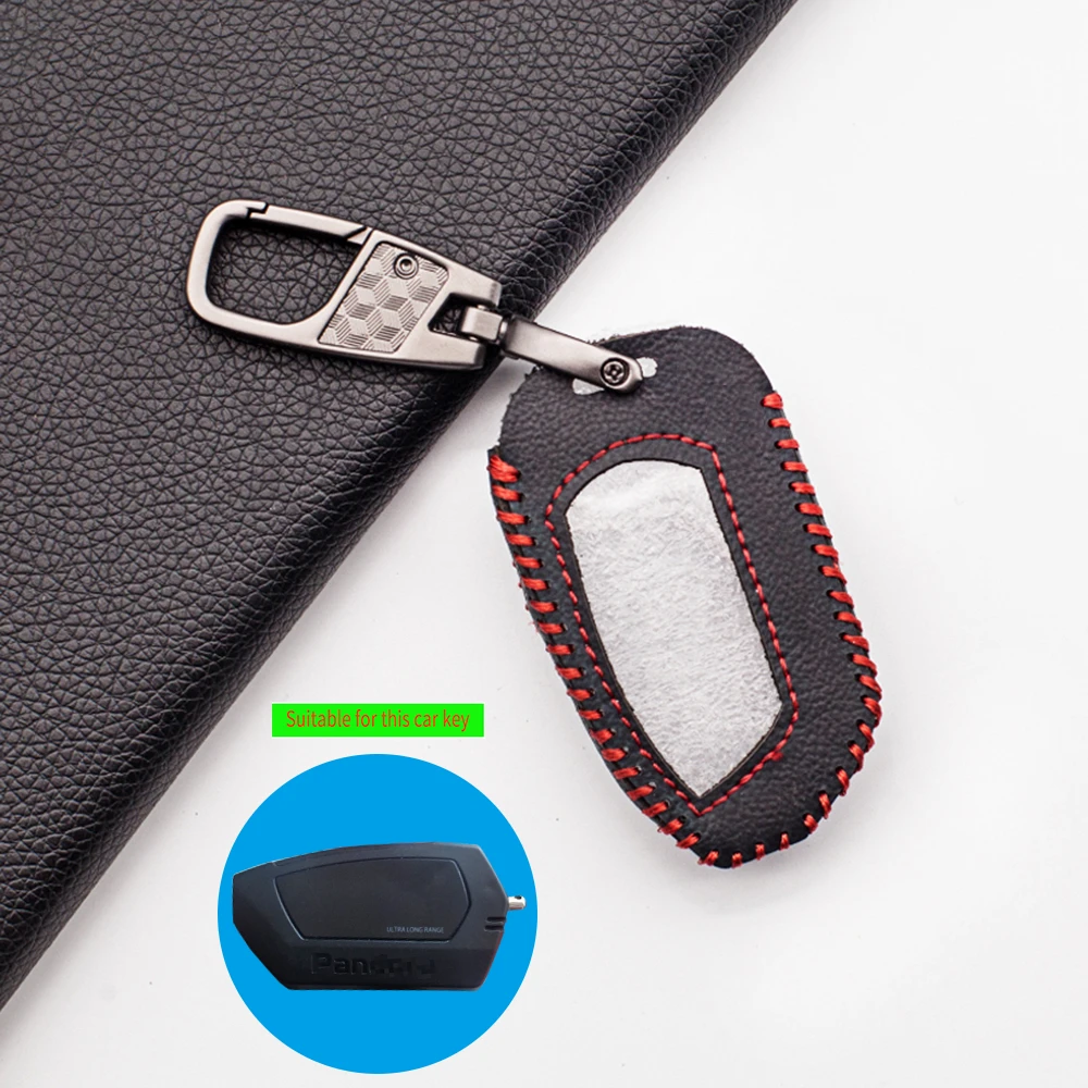 Two Way Russian version dxl4950 leather case for pandora dxl 4950 DX-90BT DX-91 DX9X D173/ TTS Lora car remote control