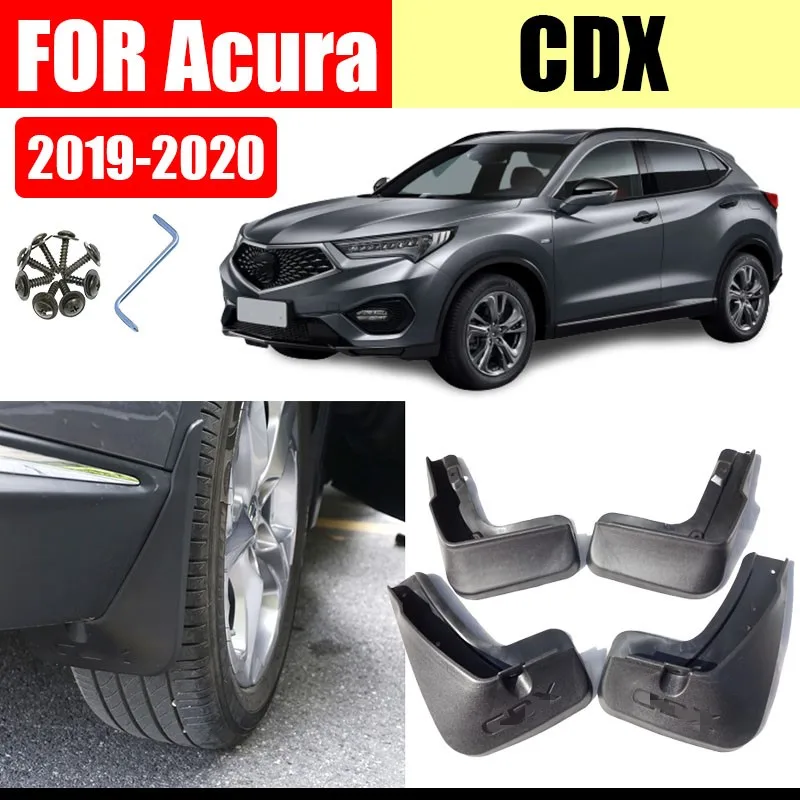 

Брызговики для Acura CDX крыло брызговиков CDX, брызговики, защитные крылья, автомобильные аксессуары, автостайлинг, передние и задние, 4 шт.