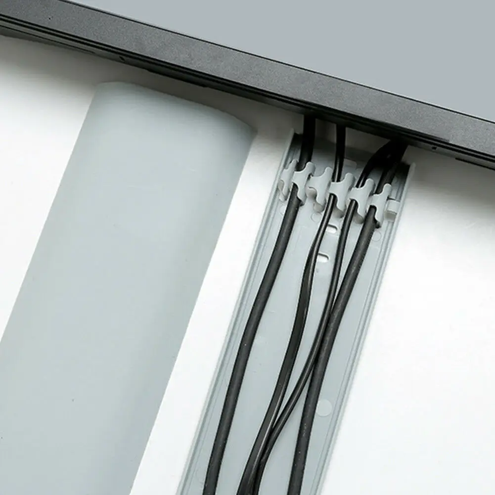 Nhiều Màu Sắc Tự Dán Tường Màn Hình Phẳng Dây Dây Fixer Nhanh Giá Đỡ Vỏ Cáp Bao Lưu Trữ Đồ Kẹp Dây manageme