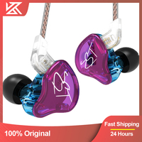 KZ ZST Pro X In Ear Earphone Hybrid Headset HIFI Bass Noise Cancelling Colorful Earbuds With Mic Replaced Cable for ZSN ZSX ZS3