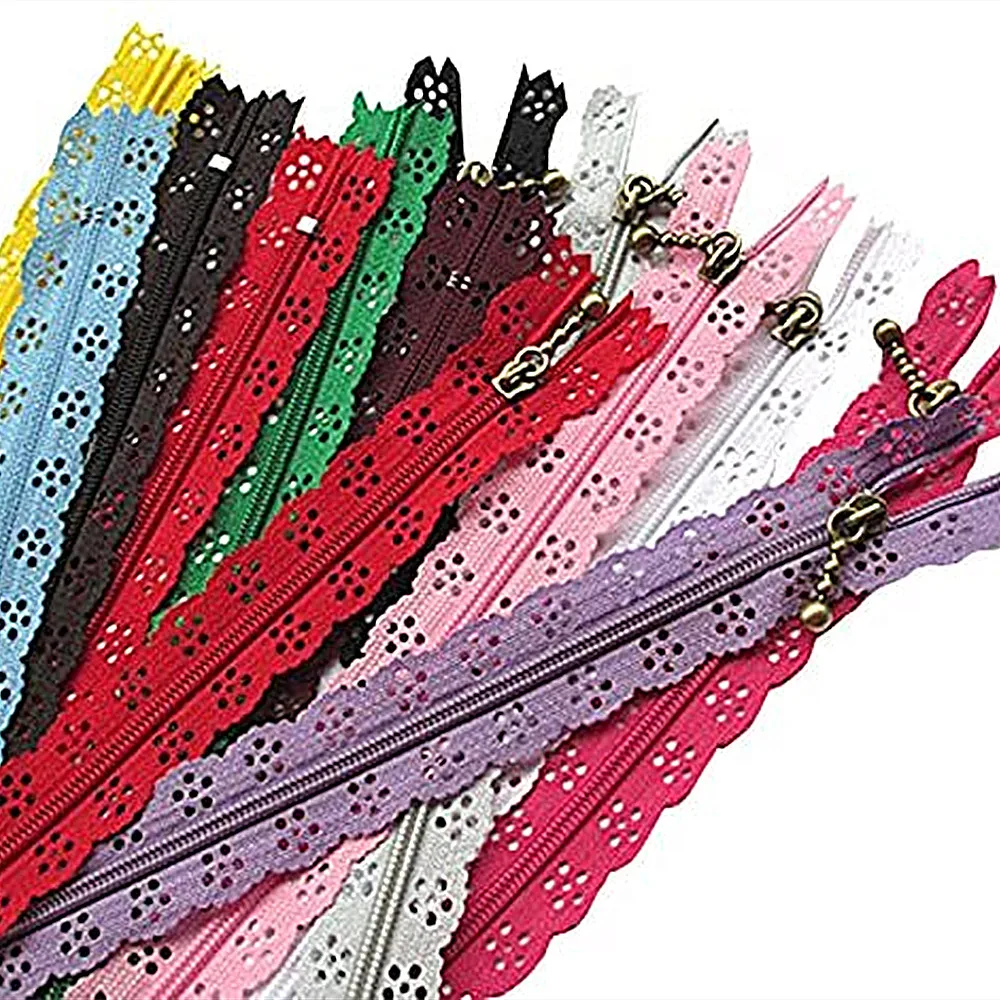 

Please select one color!Tailor Sewing Tool Craft Bag 100 Pcs DIY 30 cm #3 Coil Lace Zipper Zippers + Puller for