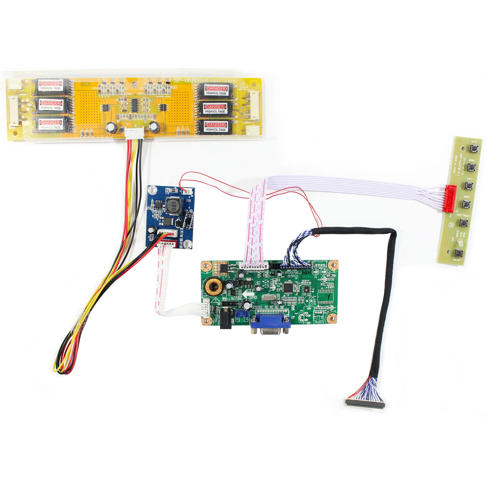 Fit To 20.1inch LM201U05 1600x1200 LCD Screen VGA LCD Controller Board RT2270