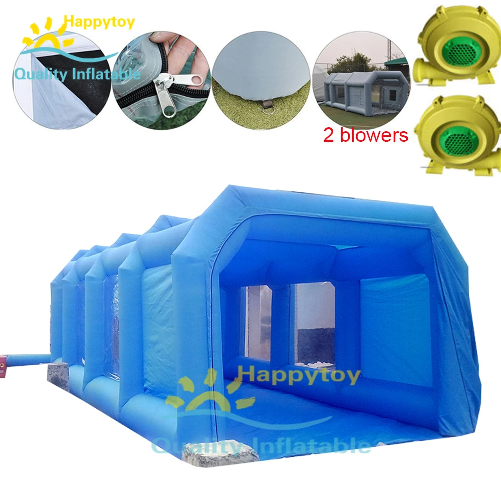 

Protable Furniture Refurbishment Room Paint Tent Inflatable Spray Booth For Car