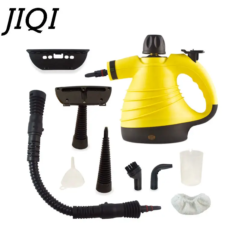 Handheld Steam Cleaning Machine with 6 steam nozzles Accessories Disinfector Sterilization Anti dry burnout furniture cleaner