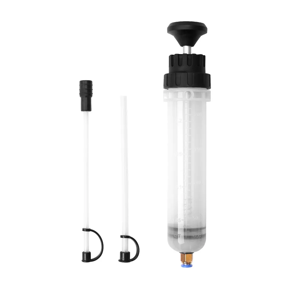 200cc Car Oil Fluid Extractor Filling Syringe Bottle Transfer Hand Pump Tools