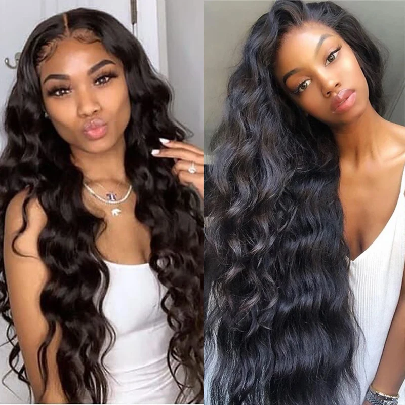 HD Lace Brazilian Loose Wave Closure Lace Front 13x6 & 13x4 Wave Transparent Lace Frontals Pre-Plucked Human Hair Berrys