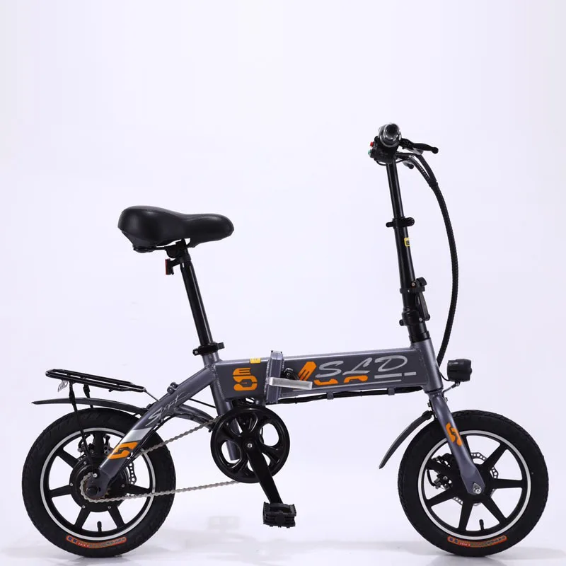 14 Inch Folding Electric Bicycle 36v 8Ah E-bike Mini Electric Adult Motorcycle