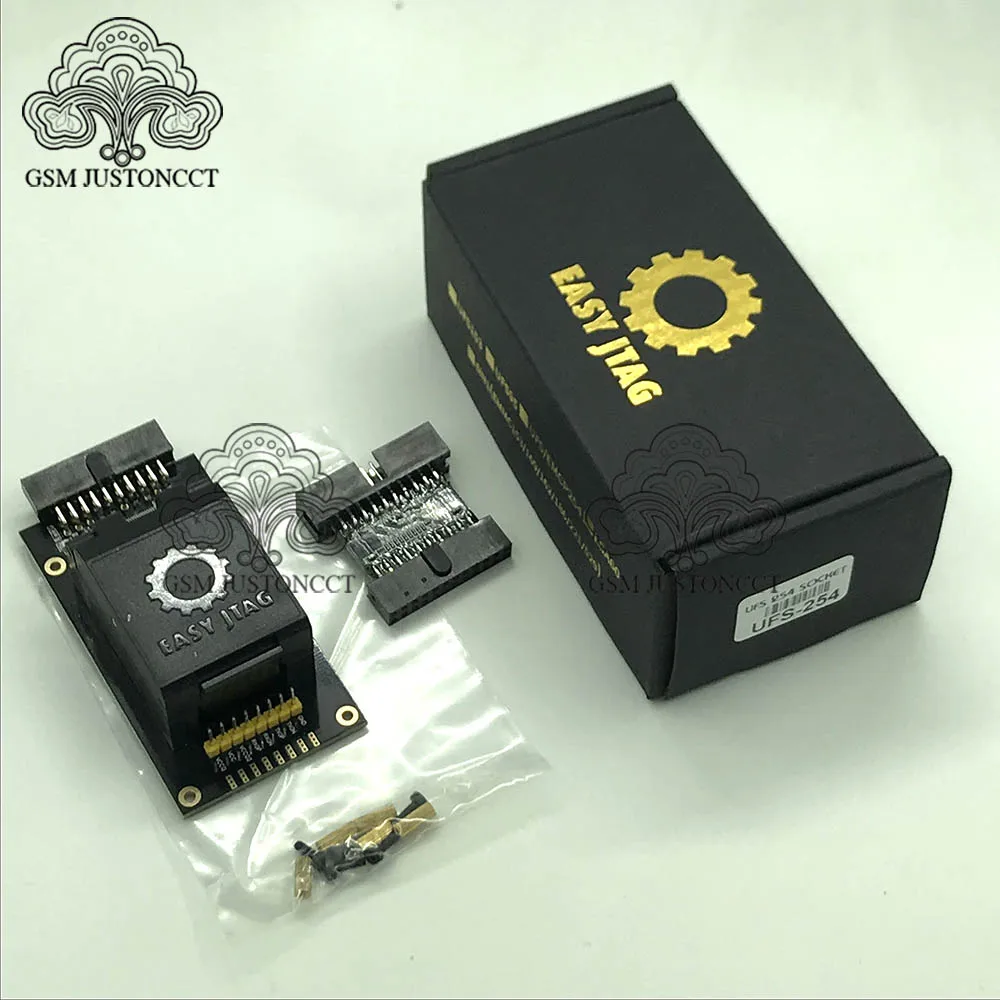 2025 ORIGINAL NEW  UFS BGA 254 Socket  for Easy Jtag Plus box UFS BGA 254 Sockets Adapter (EMMC + UFS 2 IN 1 )