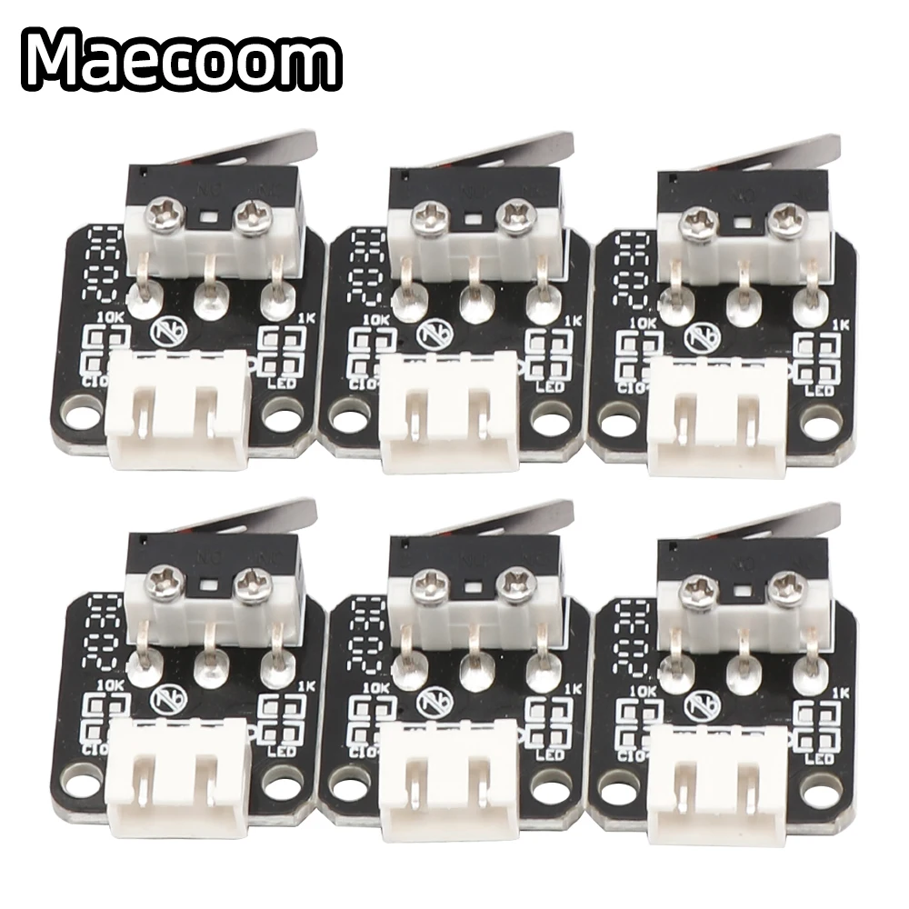 Maecoom 3D Bagian Printer Endstop Mechanical Limit Switches dengan Kabel Endstop Press Switch Module untuk Ender 3 Pro Hotend Kit