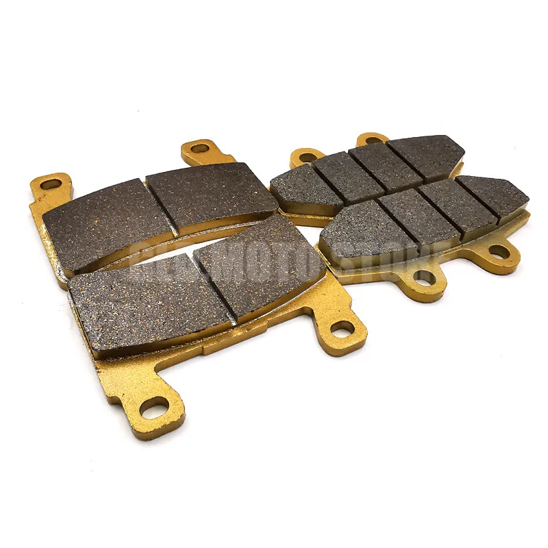 Front Rear Brake Pads For Harley Fat Boy/Heritage Classic/Softail Slim Breakout Deluxe Dyna Fat Bob Street Bob Low Rider 18-22