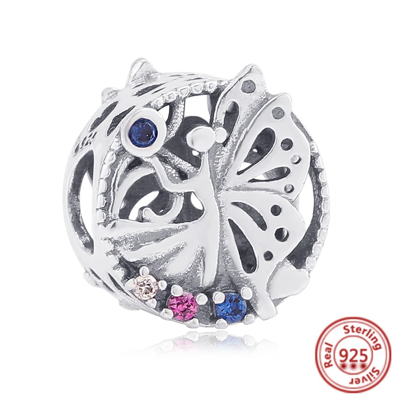 جديد راقصة الرقص الملكة فنجان القهوة 925 الفضة الخرز صالح الأصلي باندورا Charms سوار الإسورة DIY بها بنفسك النساء مجوهرات اكسسوارات #4