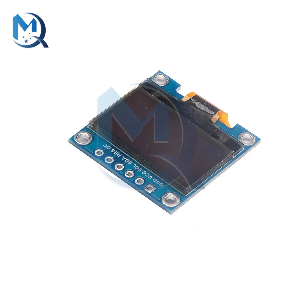 0.96 inch OLED Display Moudlue 3.3-5V 6 Pin OLED Screen 128X64 Resolustion LCD IIC/SPI SSD1315 Driver Display Module