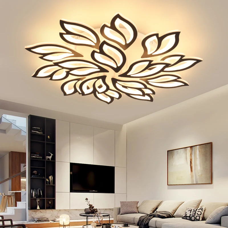 

NEO Gleam Modern led Chandelier For Living Room Bedroom Study Room Indoor Modern Led Ceiling Chandelier Lamp Fixtures 90-260V