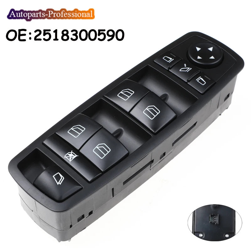 Window Control Switch Regulator Button Console 2518300590 A2518300590 For Mercedes-Benz W251 X164 GL R Class GL320 R350