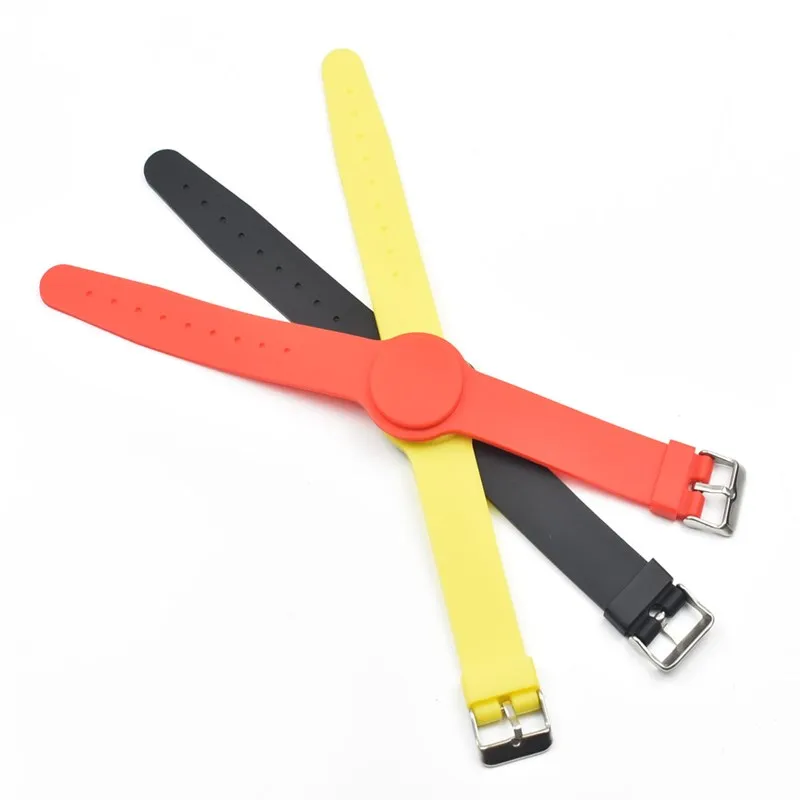 1pc 125Khz RFID TK4100 EM4100 Waterproof Proximity Smart Card Wristband Bracelet ID Card for Access Control