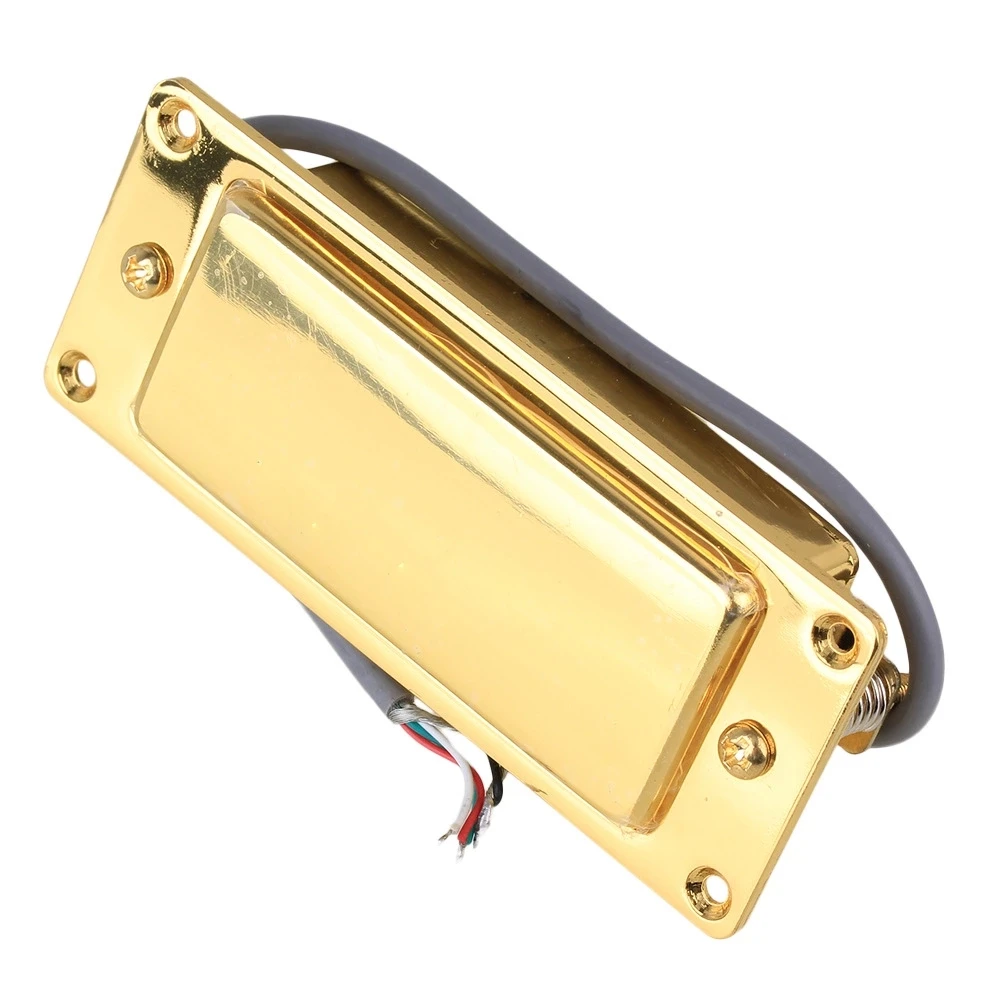 Silver /Black/Gold Electric Guitar Mini Humbucker Pickup Set Sealed Fit Electric Guitar