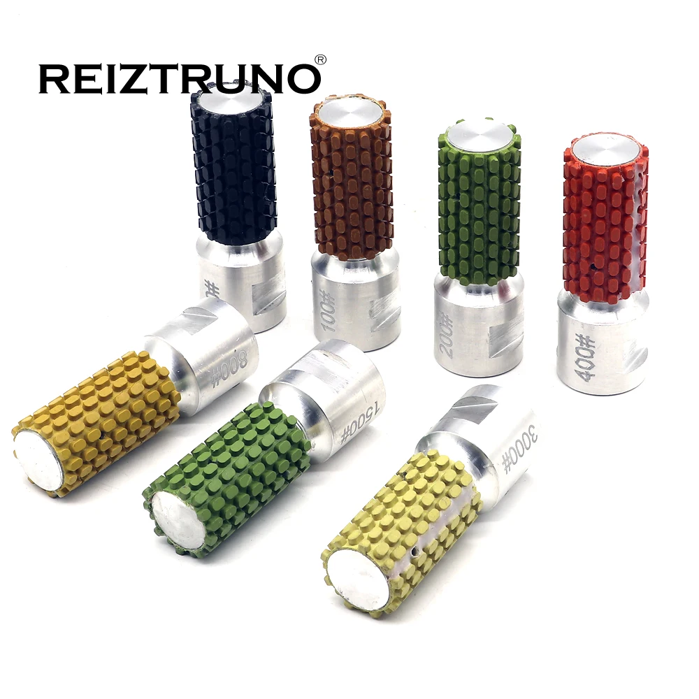 Reiztruno เพชรนิ้วมือบิตสำหรับหินแกรนิตแผ่นอ่างล้างจาน cutout และบดโดยเครื่อง CNC และ routers-M14,5/8 "-11,1/2" GAS ด้าย