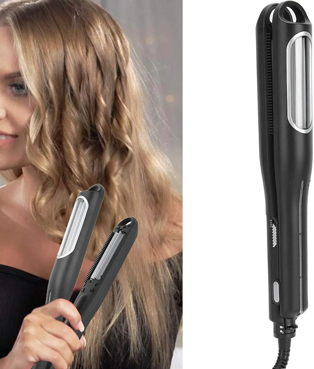 Professional Automatic Hair Curler Corn Hot Clip Board Corrugated Flat Iron Curling Irons Straightener Hair Waver Beauty Hair