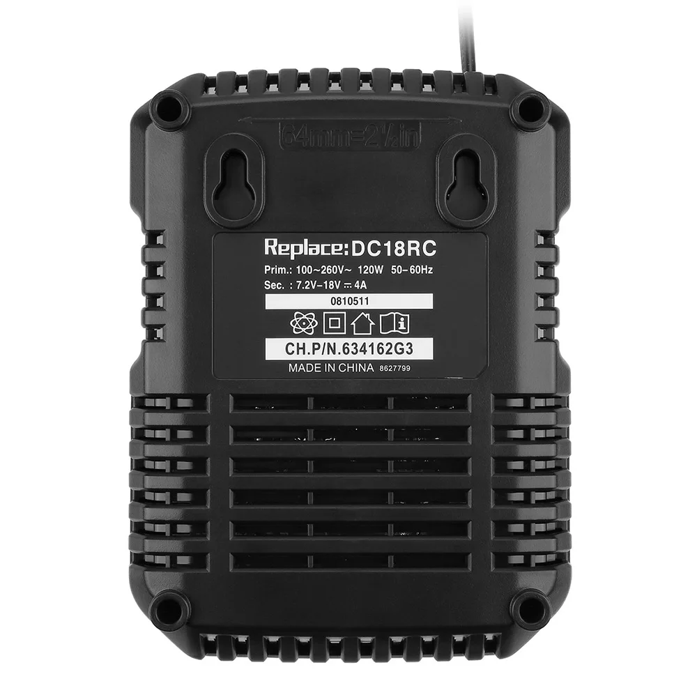 C&P Mak Ch10 DC18RCA DC 4A BL1430 BL1430B BL1440 BL1830 BL1830B BL1840 7,2 В 9,6 В 10,8 В 12 В 14,4 В 18 В Зарядное устройство для литий-ионных аккумуляторов