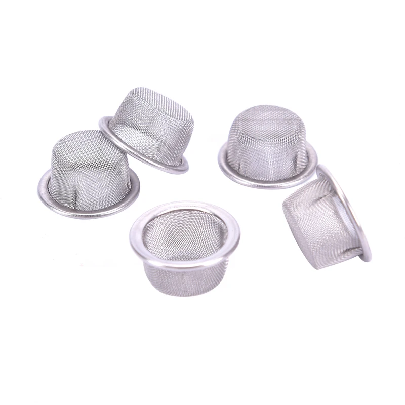 5/10/20Pcs Smoking Pipe Filter Accessories Tobacco Smoking Pipe Metal Filter Screen Steel Mesh